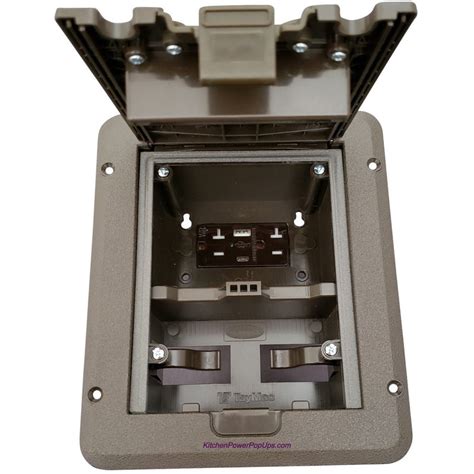 outdoor waterproof outlet with independent box